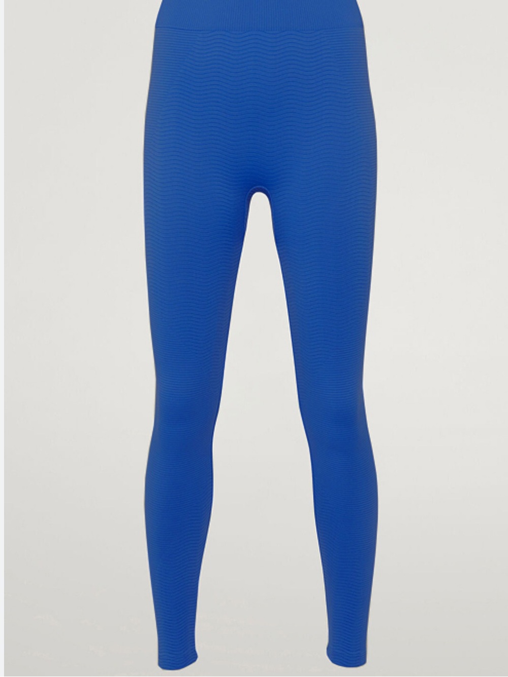 Wolford The Wellness Leggings Dazzling Blue Size Small